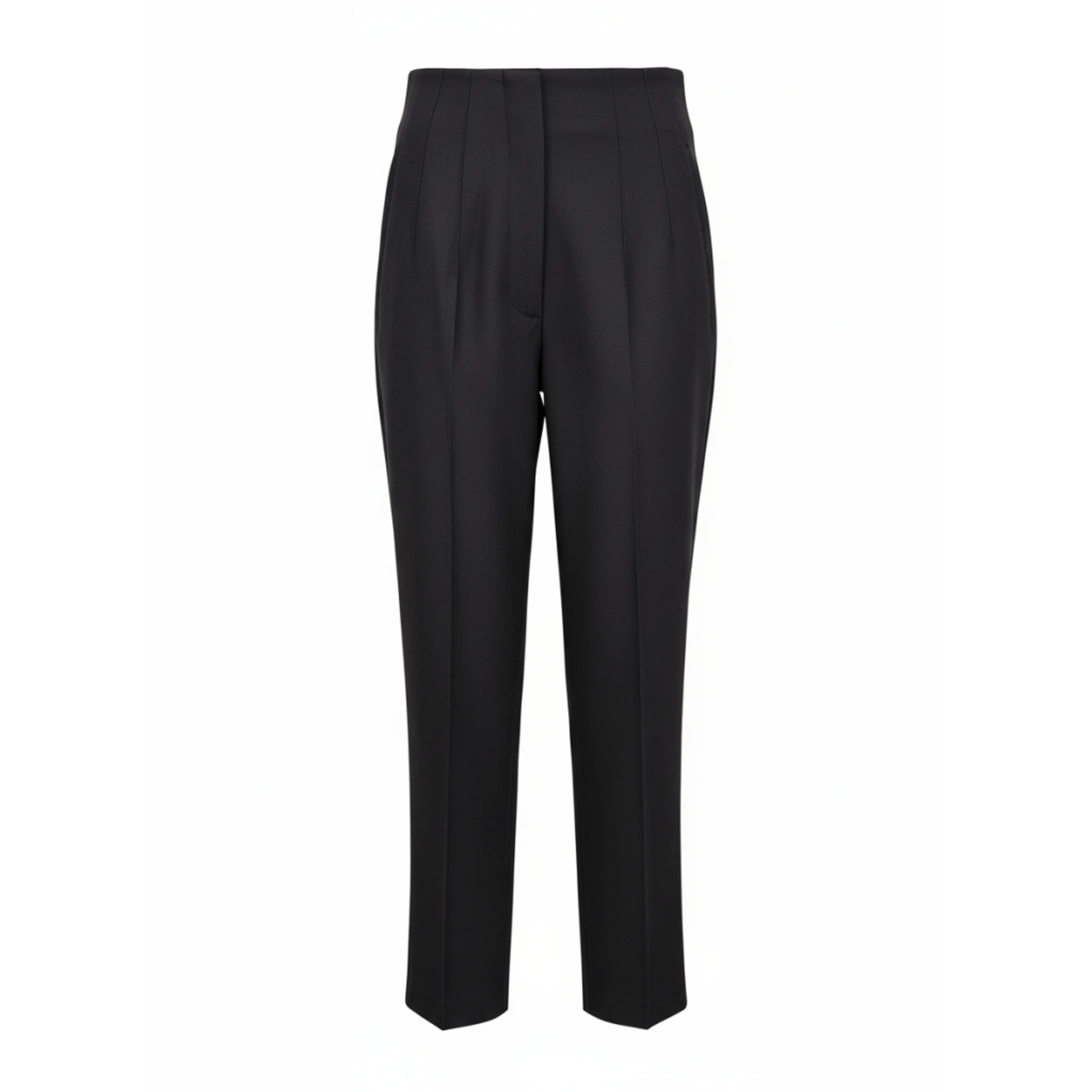 Women’s Black Ankle-Length Trousers