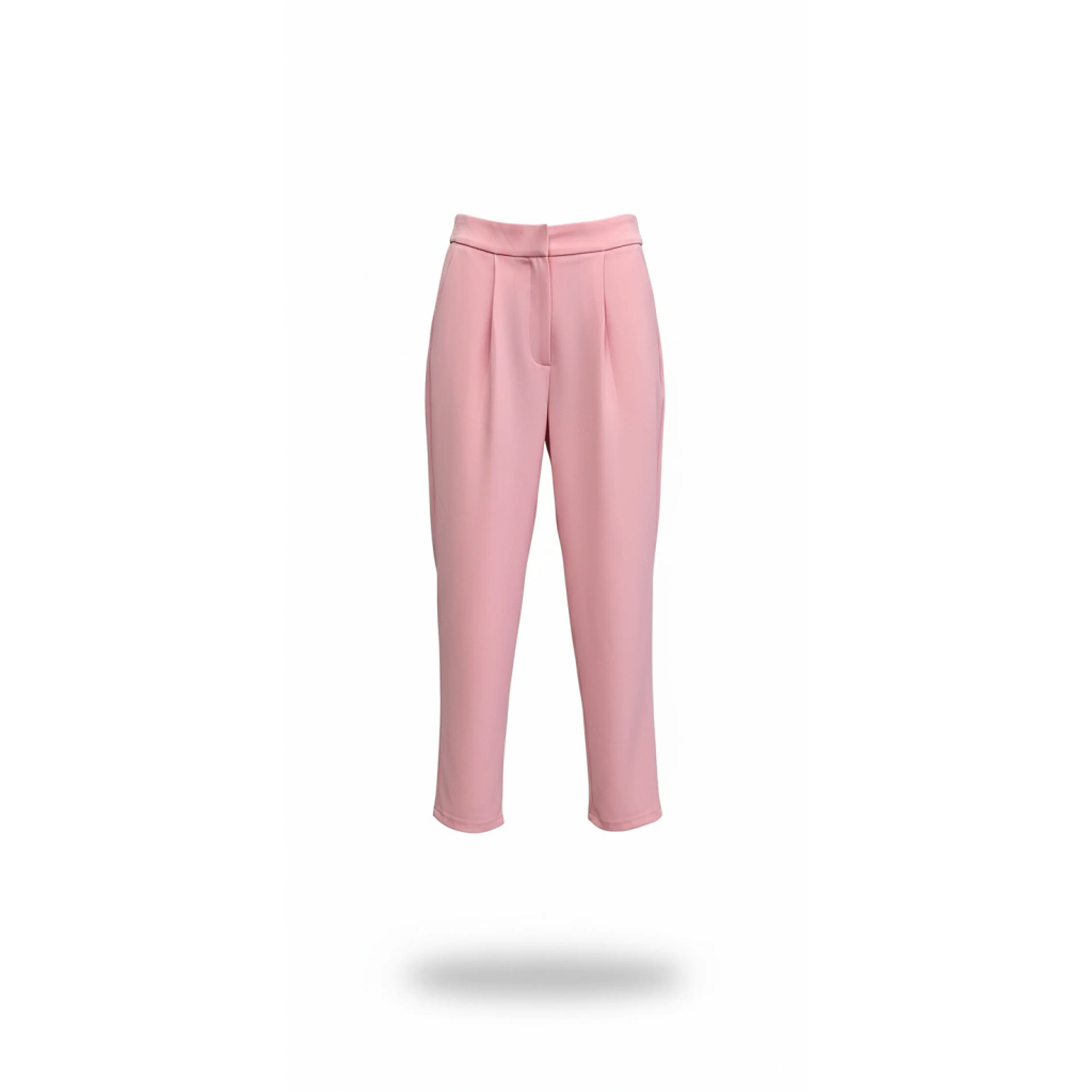 Women’s Pink Trousers with Elastic Waist