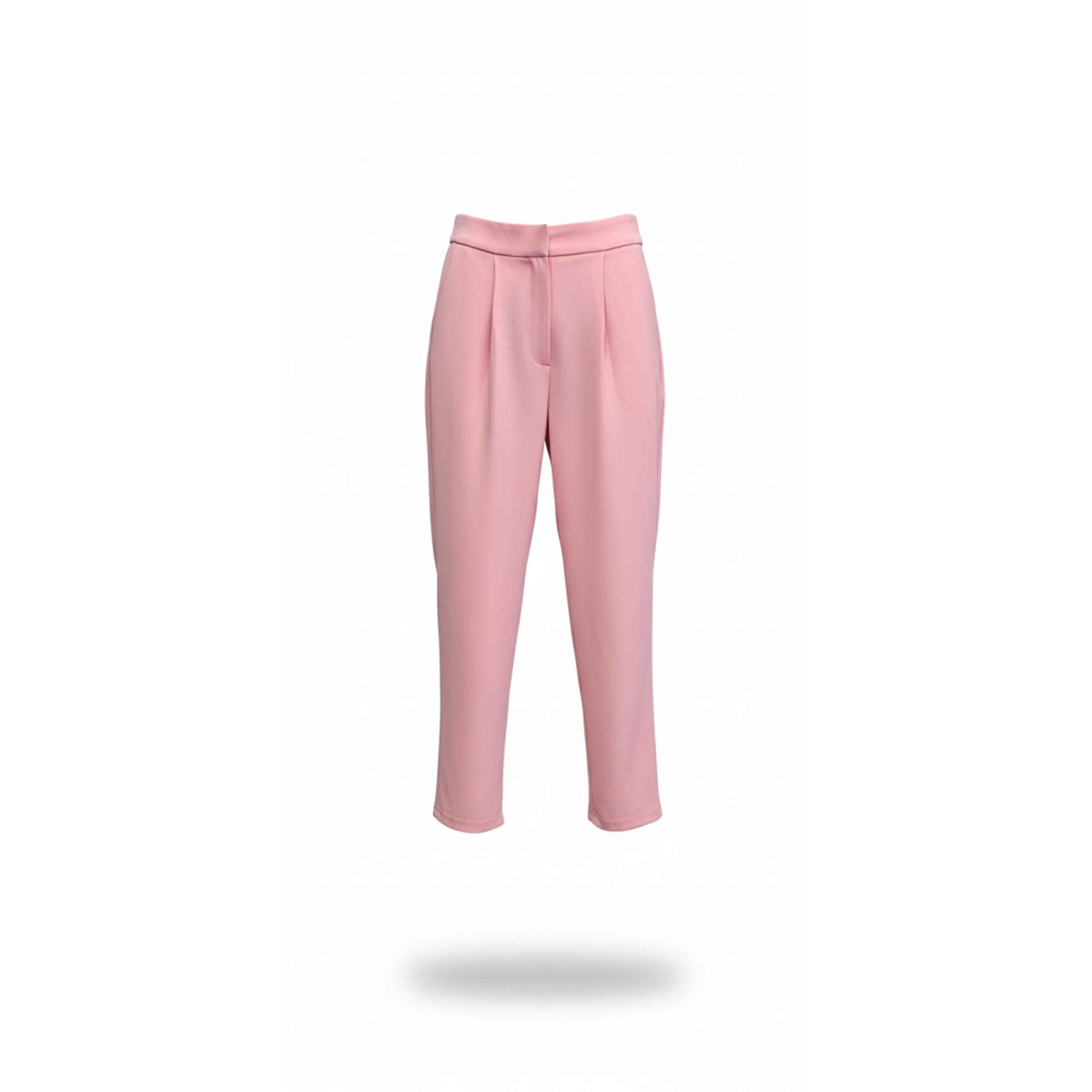 Women’s Pink Trousers with Elastic Waist